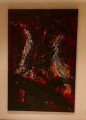 Quadro Óleo Sobre Tela Eduardo Henriques 195x130 cm – Grande Formato