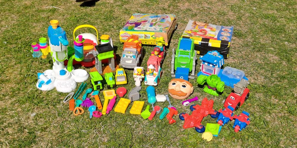 Duży zestaw playdooh