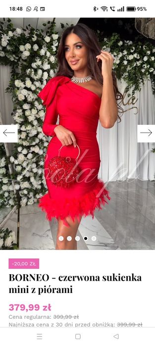 Sukienka wieczorowa jak nowa