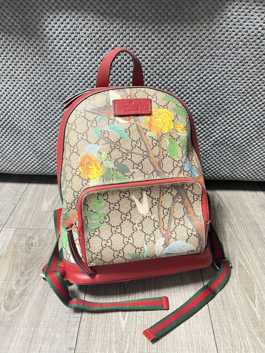 Оригінальний рюкзак Gucci Tian GG Supreme Backpack (Medium)