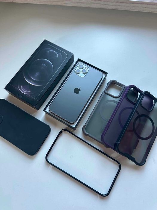 Smartfon Apple iPhone 12 Pro 6 GB / 128 GB 5G szary GWARANCJA / IDEALNY