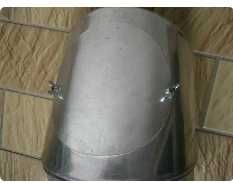 Kolanko  do komina od pieca CO z okienkiem