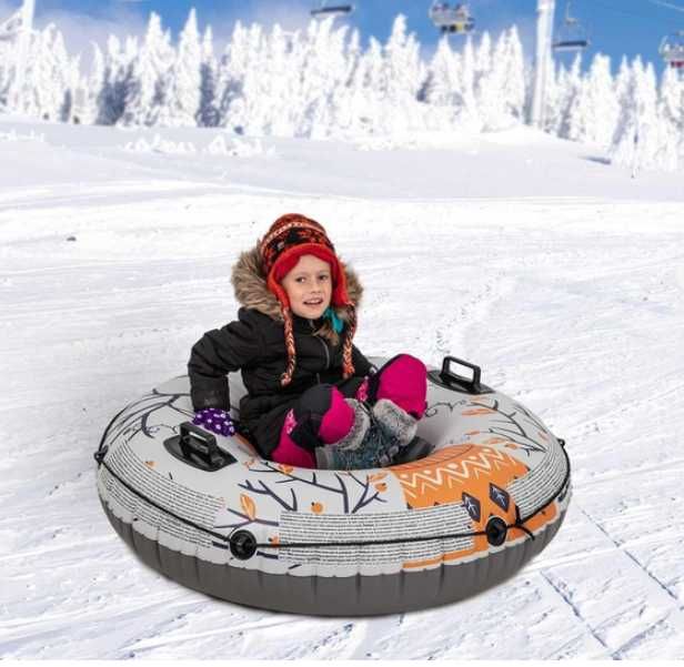 Тюбінг Pathfinder Reindeer XXL 110 см  Надувні Санки Ватрушка Снігокат