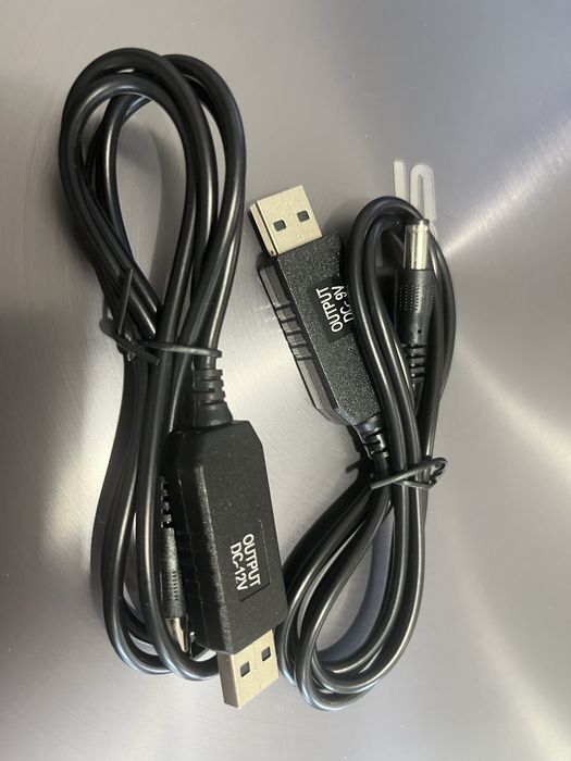 Кабель питания роутера, модема от павербанка 12v