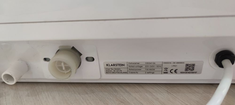 Посудомийна машина Klarstein Aquatica