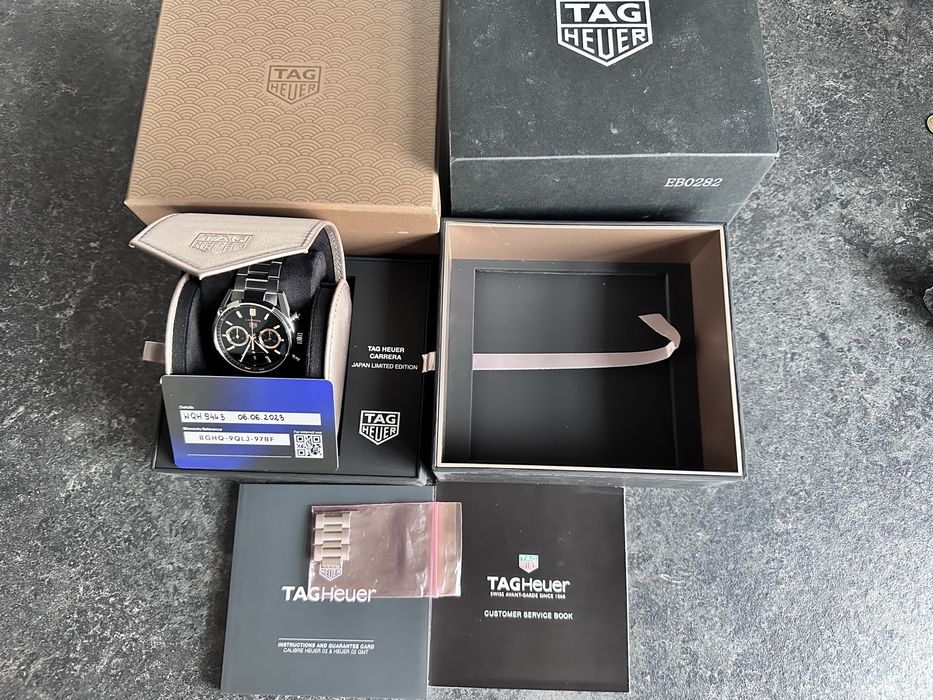 TAG Heuer Carrera Chronograph Heuer02 Japan Limited Edition, 2023 rok