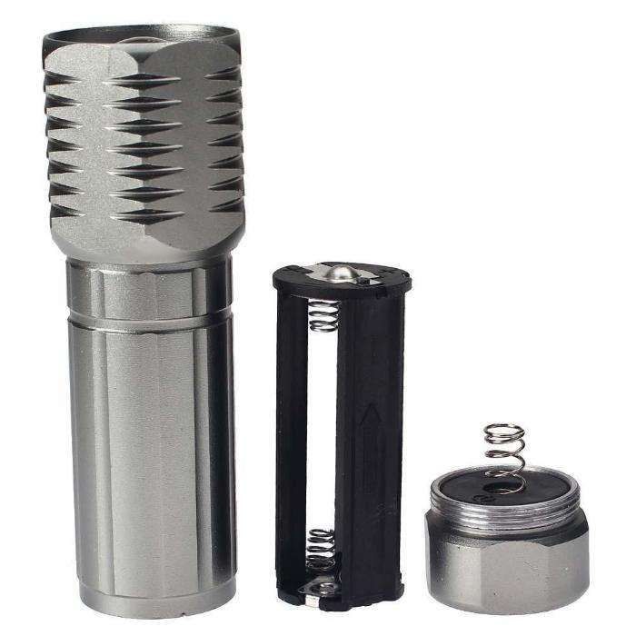 CREE XM-L LED Flashlight, 3000 Lumens, New + Clip + AAA Adapter64740677490561122