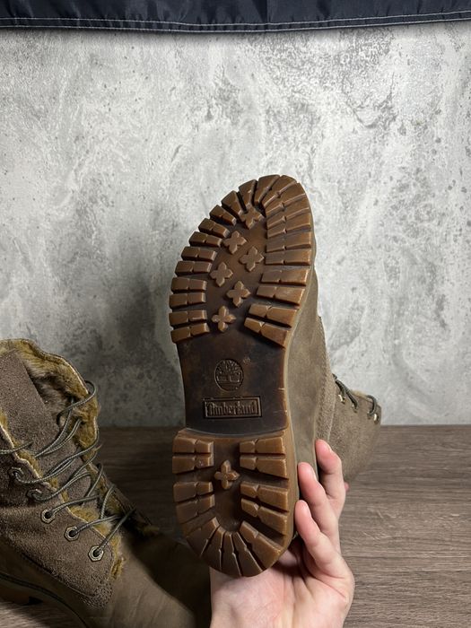 Timbarland Fur Boots Зимові Ботинки на Хутрі Теплі Боти