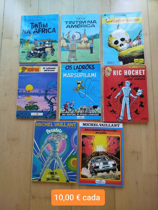 Lote de Livros de Banda Desenhada