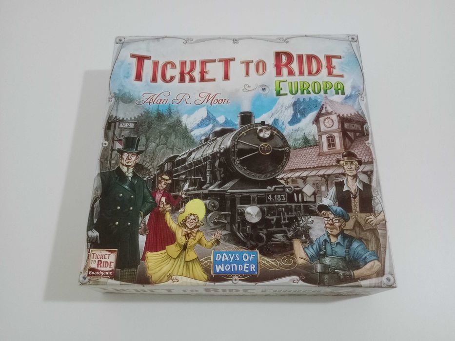 Ticket To Ride Europa - Jogo de Tabuleiro