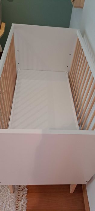 Berço Zy Baby 3 em 1 e colchão