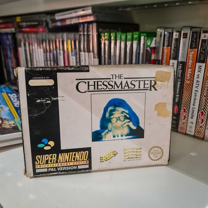 Jogo Super Nintendo – The Chessmaster (PAL) | Completo
