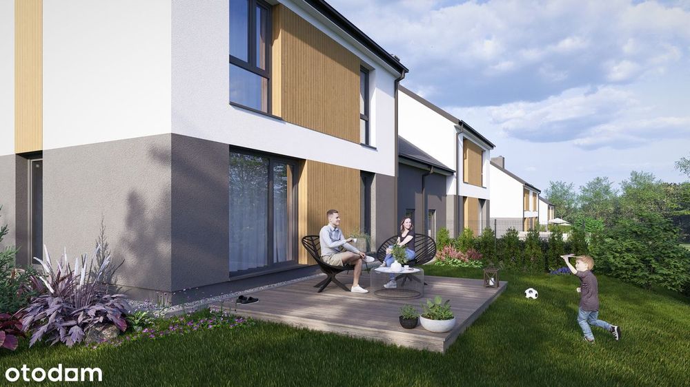 Ostatni dostępny dom – Ujazd | 96,62 m²+ogród | Odbiór za ok. miesiąc