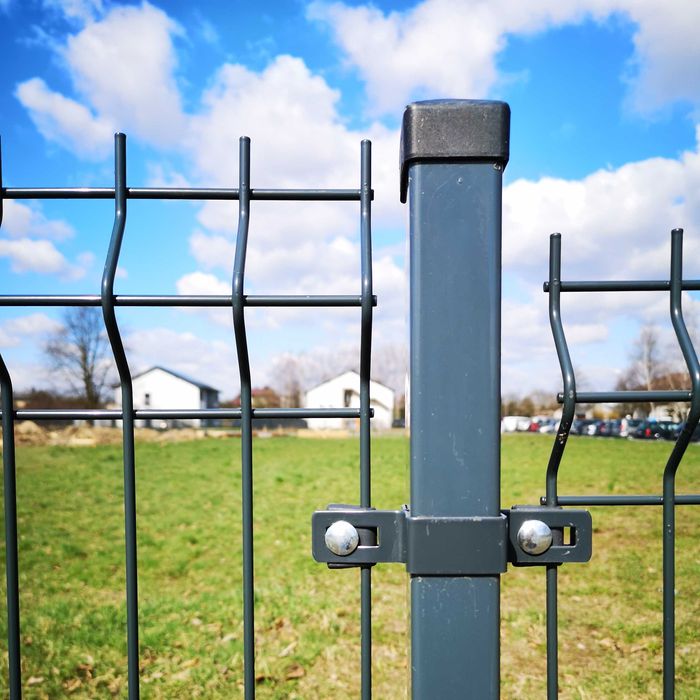 Panel ogrodzeniowy lakierowany ANTRACYT 4mm 150cm ogrodzenie panelowe