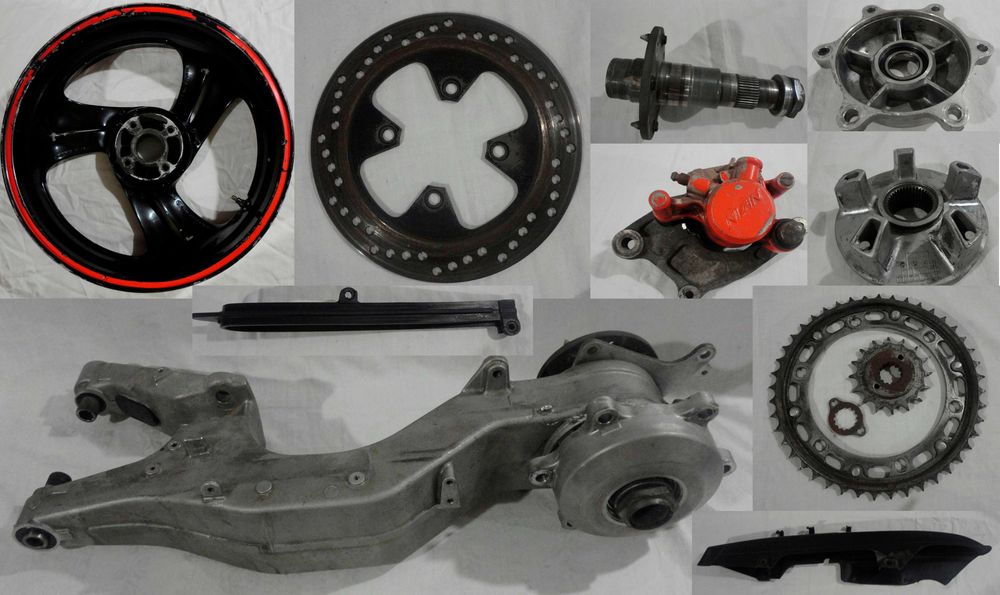 консольный маятник Honda Bros 400 650 подвеска колесо диск кастом
