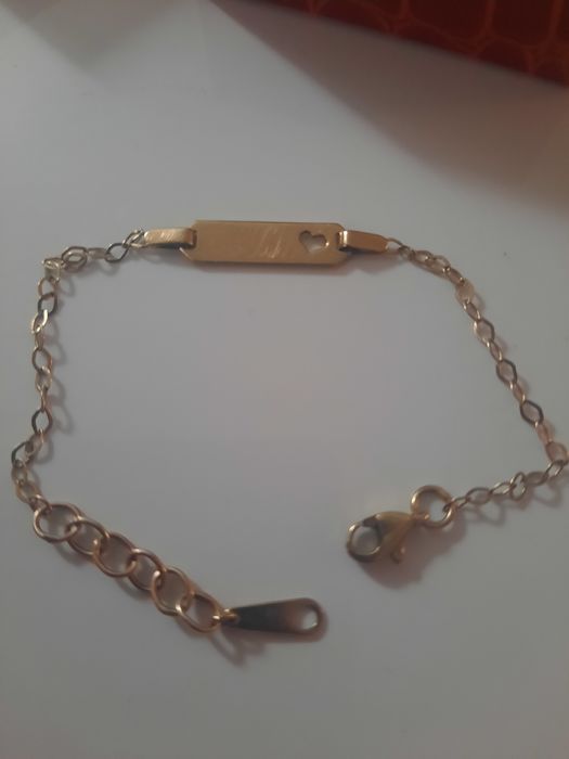 Złota bransoletka 333