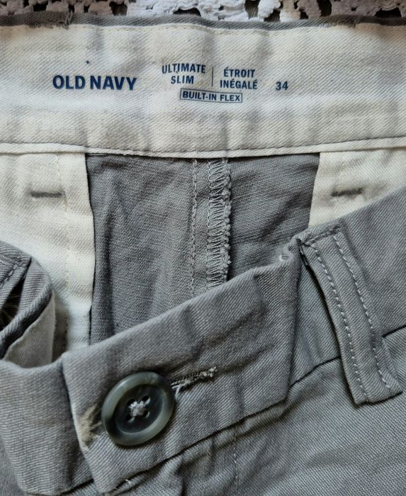 Катонові чоловічі шорти чіноси old navy пальми розмір 34
