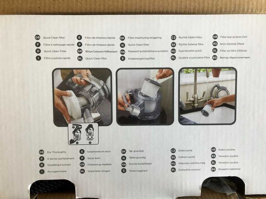 Mini Aspirador (Black & Decker) para o carro (12V)