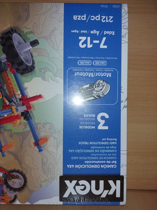 NOVO e SELADO : Camião de Demolição 4x4 - K'nex 3 em 1