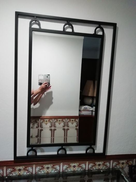 Espelho em ferro64751561273345127
