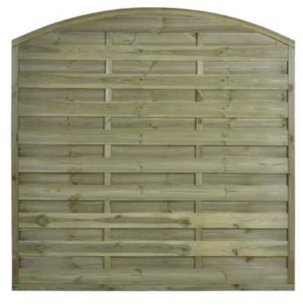 Płot osłonowy z łukiem Klasic 180×180/160