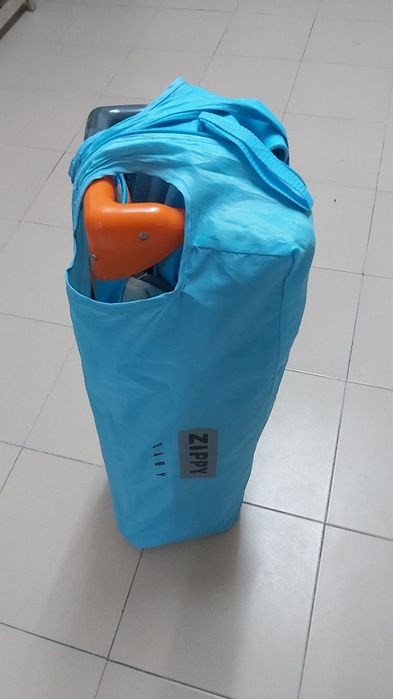 CAMA viagem Zippy Baby Azul/Laranja