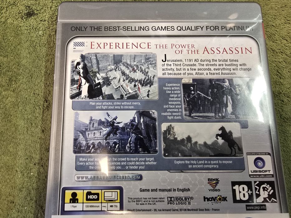 4 gry na konsolę PS3.