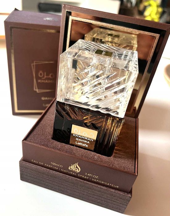 Lattafa Khamrah Qahwa 100ml woda perfumowana perfumy arabskie kawa
