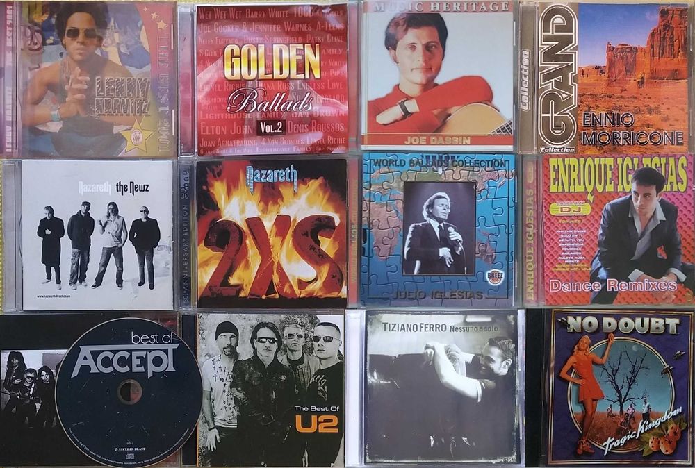 100 музыкальных дисков сд cd по дешевой цене