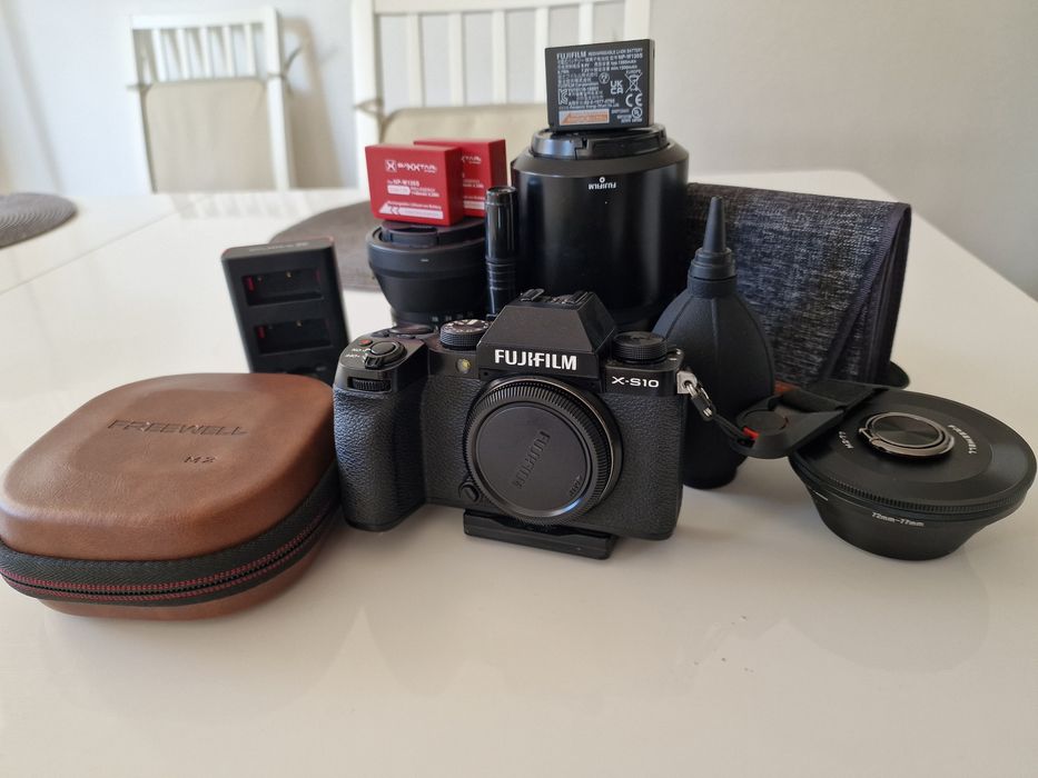 Fujifilm X-S10 + lentes