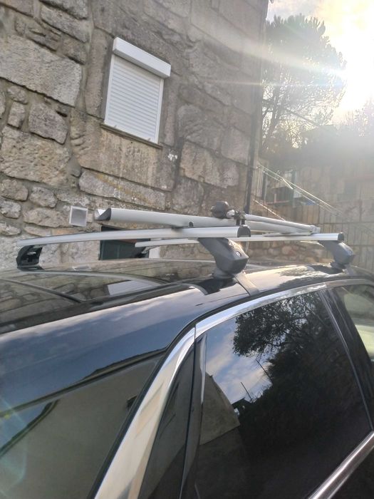 Barras tejadilho + Suporte para bicicleta