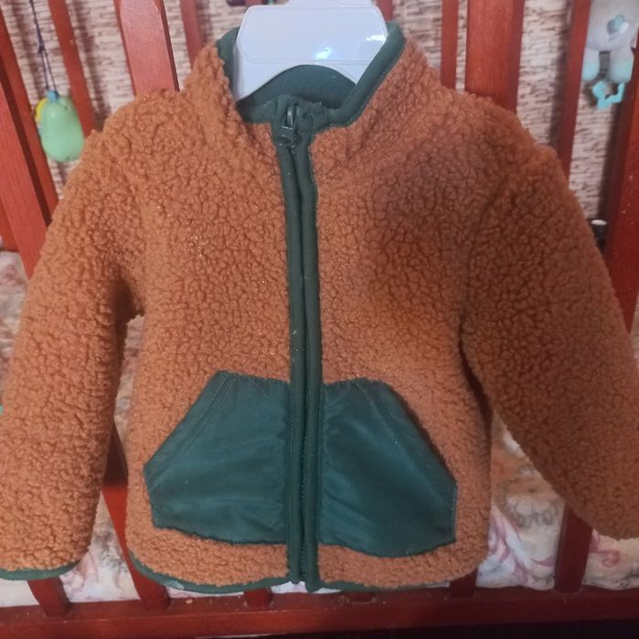Теплая детская курточка