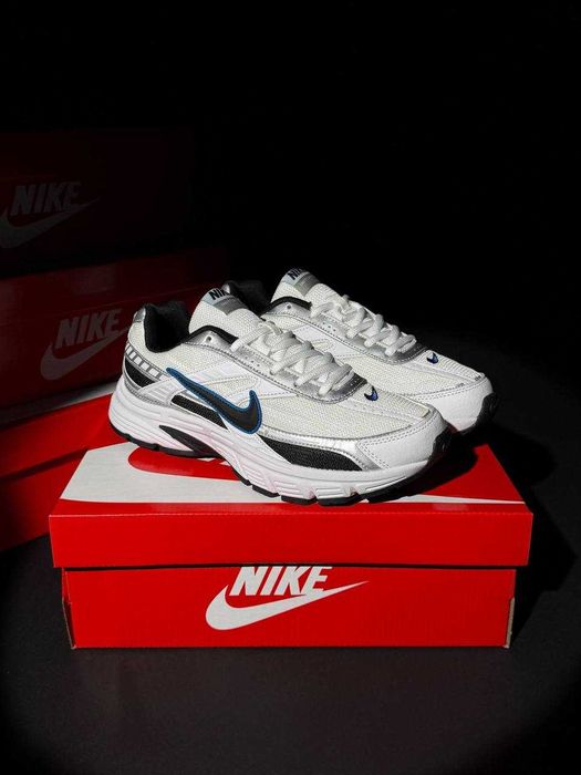 Кросівки Nike Initiator White Silver Black ( кроссовки мужские Найк ) кросівки чоловічі Найк кроссовки мужские nike initiator