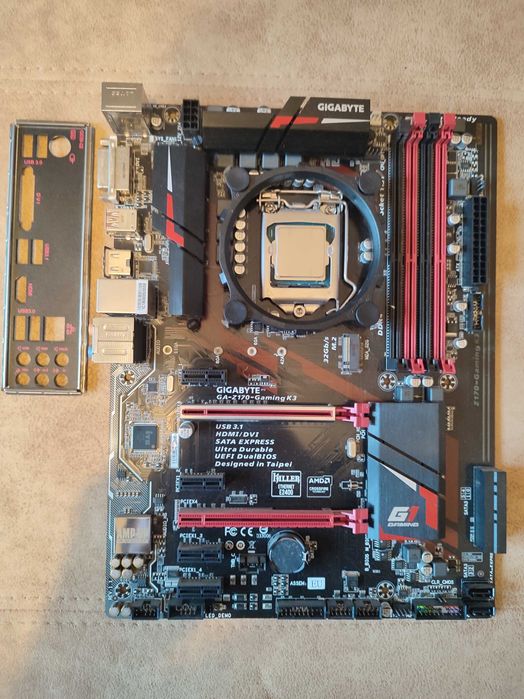 Intel Core i5-6600K + Gigabyte GA-Z170-GAMING K3