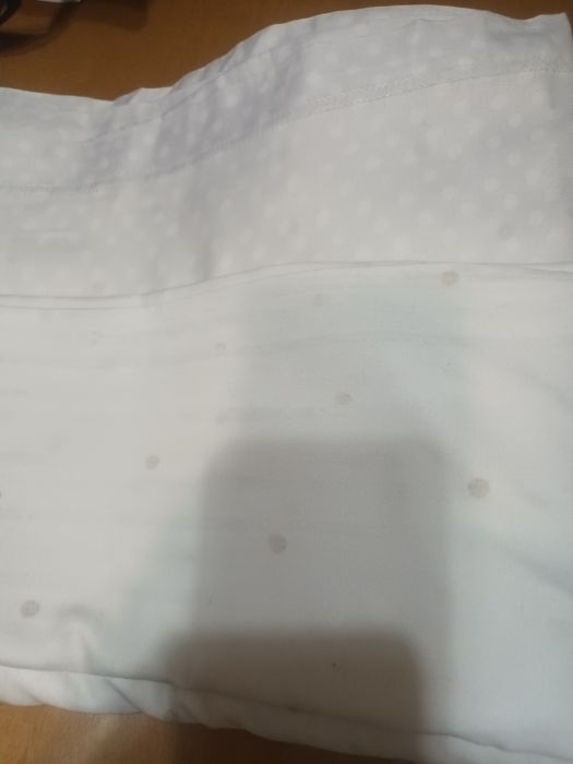 Jogo de cama de solteiro em cinzento e branco
