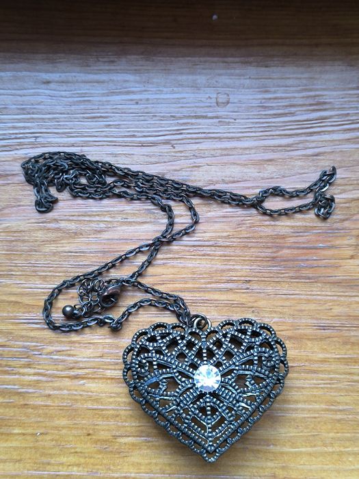 Винтажная цепочка с кулоном