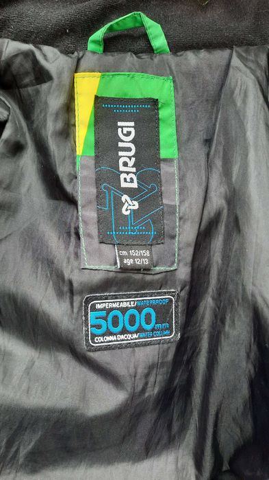 Dziecięca Kurtka Narciarska Ocieplana BRUGI