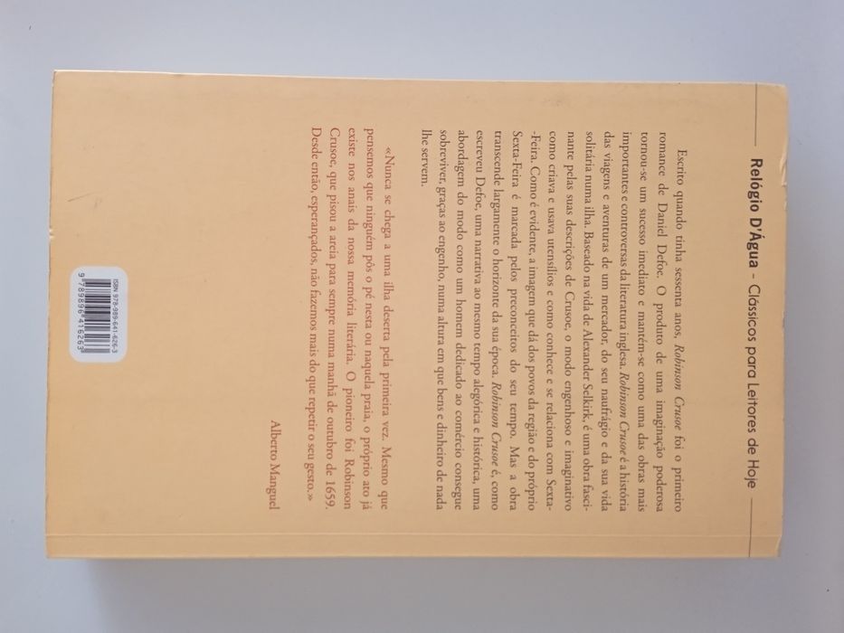 Livro Robinson Crusoe