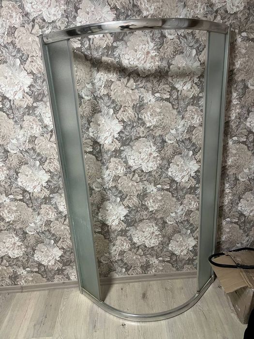 душева кабіна, матові двері, без підона