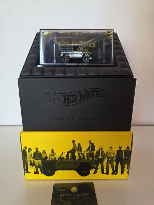 Hot Wheels x Mercedes-Benz Project G-class Past II Future designed by