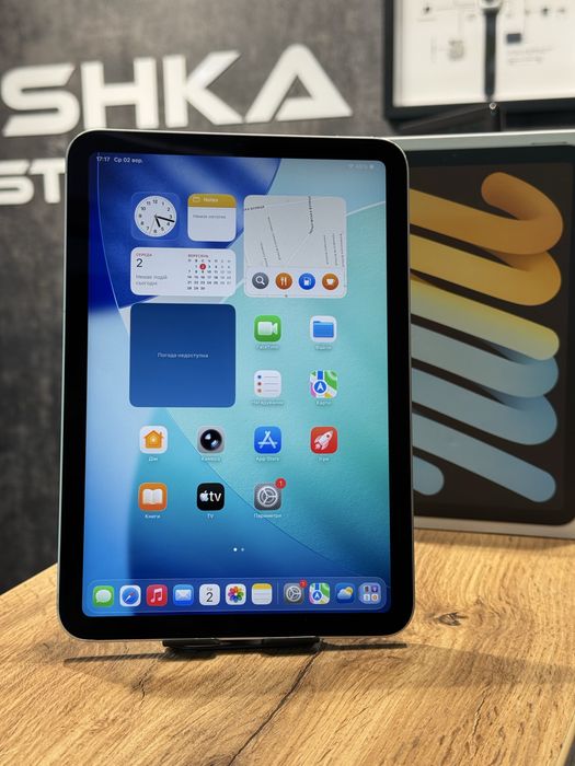 Гарантія • iPad mini 6 • Starlight • Wi-Fi • 64GB • Оплата частинами