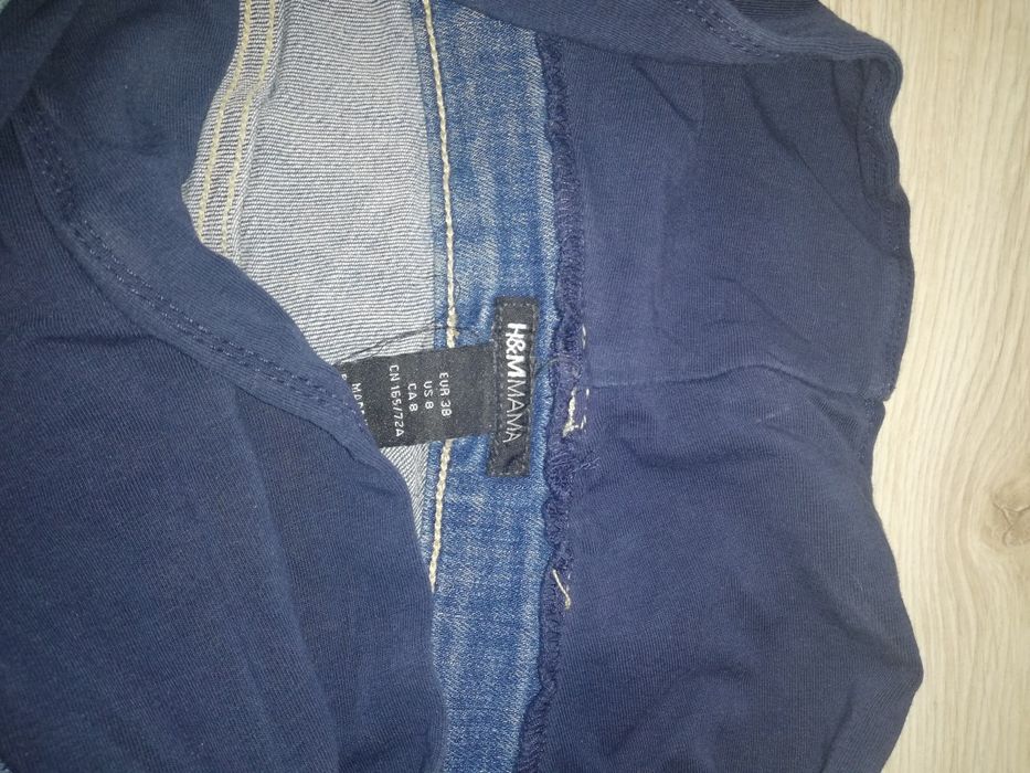 Spodnie jeansowe ciazowe H&M MAMA rozmiar 38