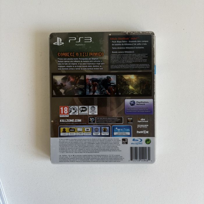 Killzone 3 Steelbook Edição de Colecionador