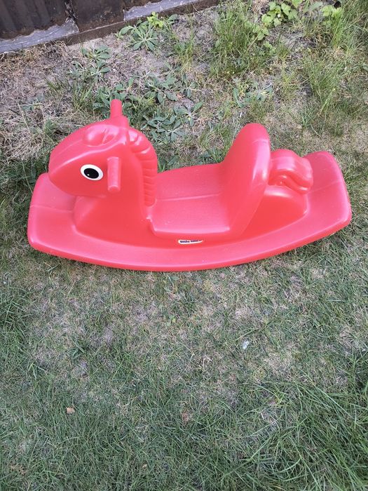 Konik na biegunach Little tikes, zabawki do piaskownicy, ogrodu, Wader