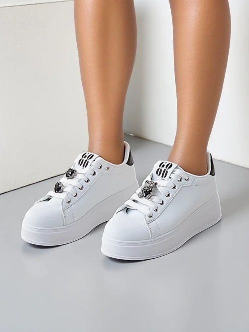 2 Kolory 36 37 38 Sneakersy 39 40 41 trampki na platformie z misiem