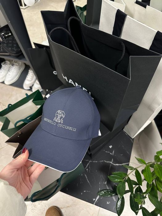 Кепка Brunello Cucinelli бейсболка чоловіча