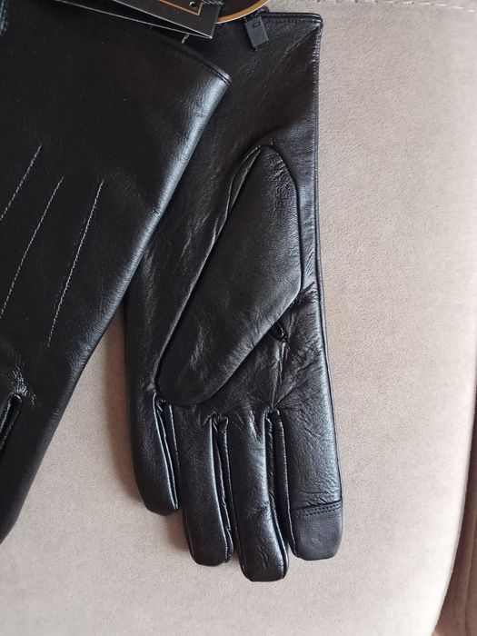 Rękawiczki skórzane Damskie antybakteryjne Semi line M/7