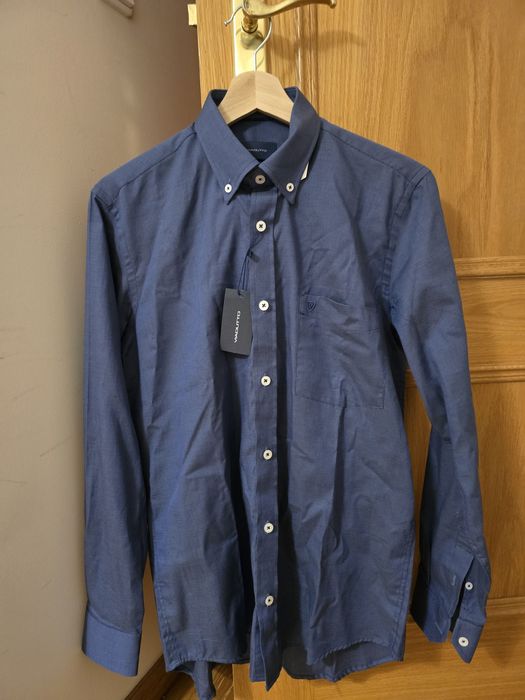 Camisa de Homem Azul – Viadutto – Tamanho S – Nova com Etiqueta