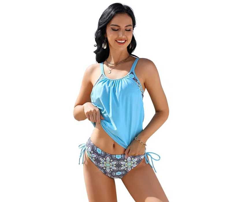 Nowy damski strój kąpielowy koszulka !XL! 837 ! / majtki / biustonosz