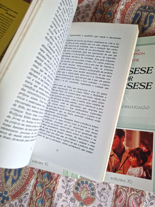 três livros de cinema coleção Arte e Comunicação realização Scorcese